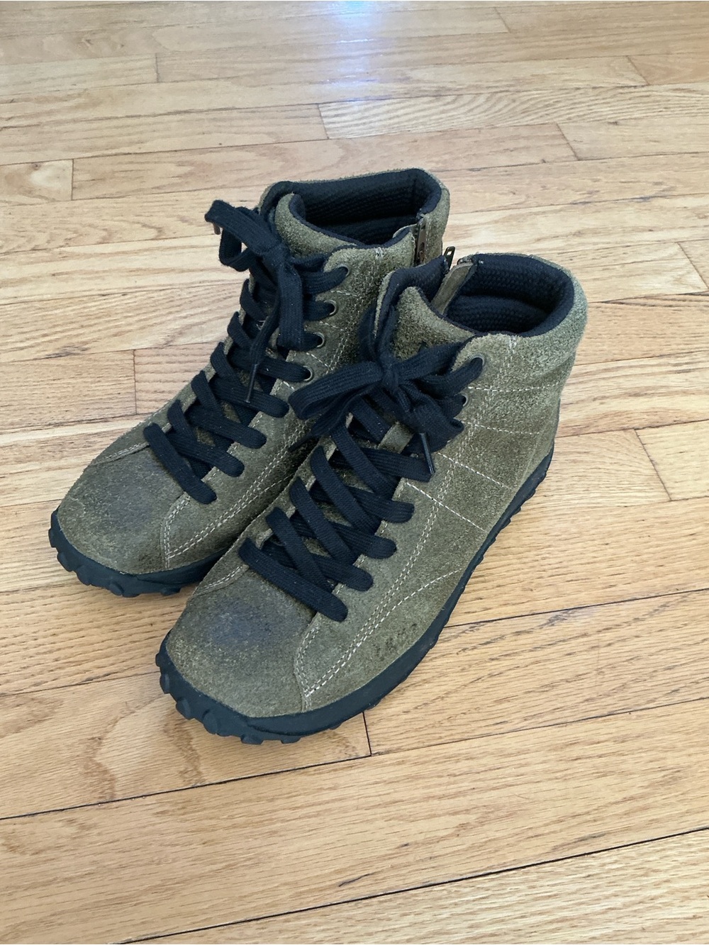 Taos Trail Mix Womens Rough Out Olive 8.5